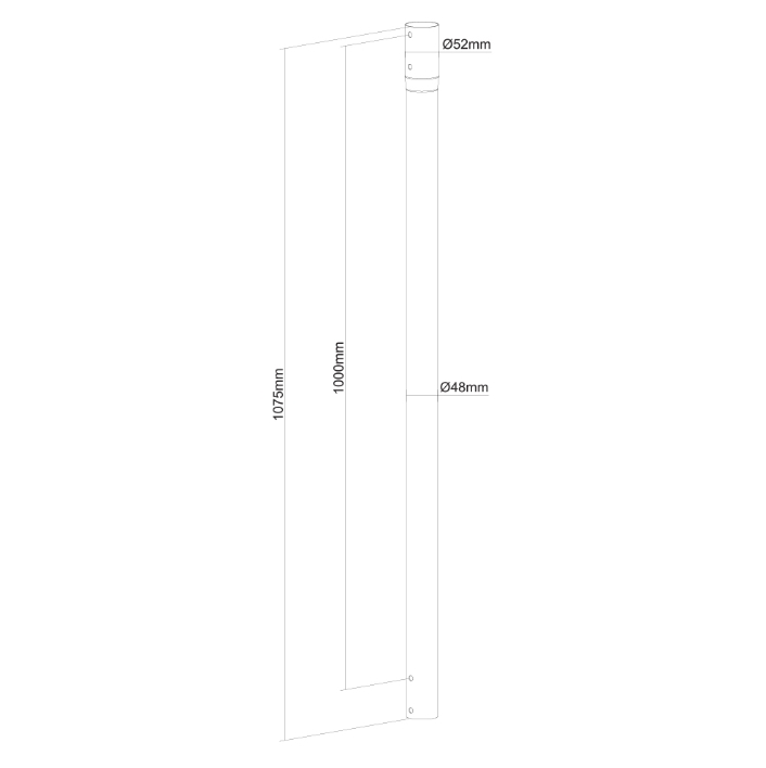 aksesoar-neomounts-by-newstar-100-cm-extension-pol-neomounts-by-newstar-ns-ep100bla